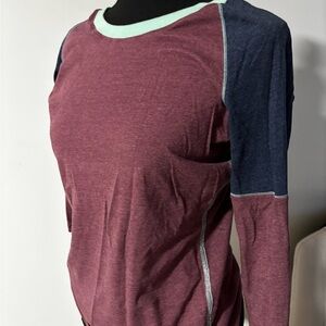 Colorblock Long Sleeve Top